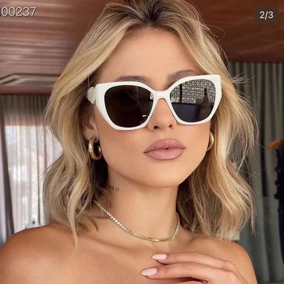 Prada | Accessories | Bnibprada Pr 9zs 1425s Sunglasses White